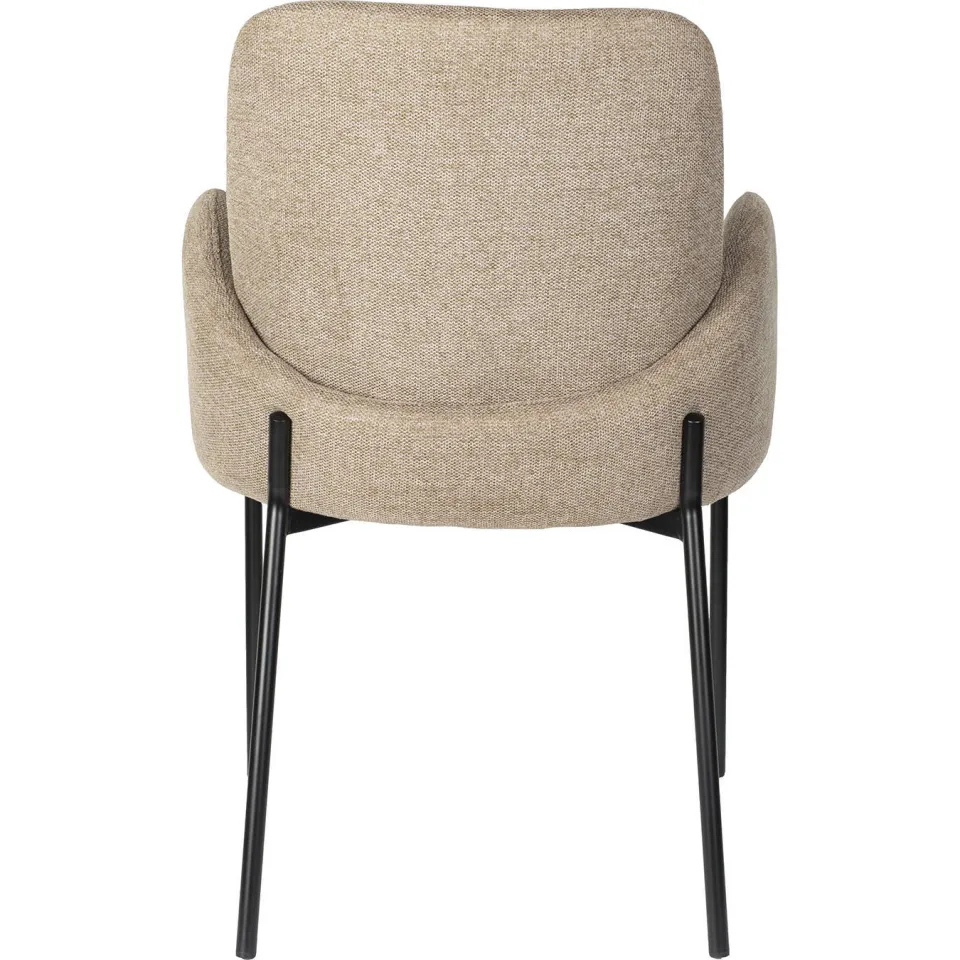 Housecraft Living Tjarda eetkamerstoel beige, foto 2