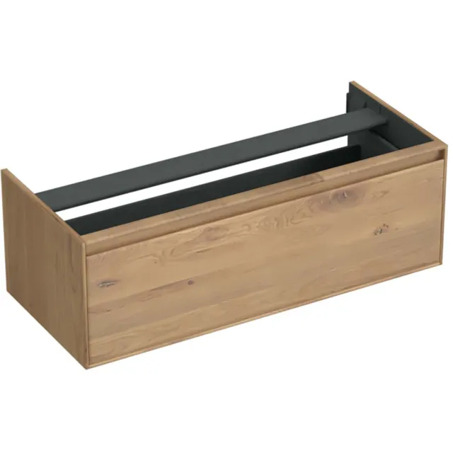 Forzalaqua Onderkast Forzalaqua Reno 120x51x40 Cm 1 La Softclose Eiken Oyster