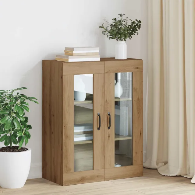 vidaXL Opbergkast Artisan Eiken 69,5 x 34 x 90 cm Bruin
