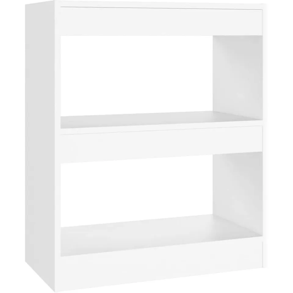 vidaXL Boekenkast/kamerscherm 60x30x72 cm wit