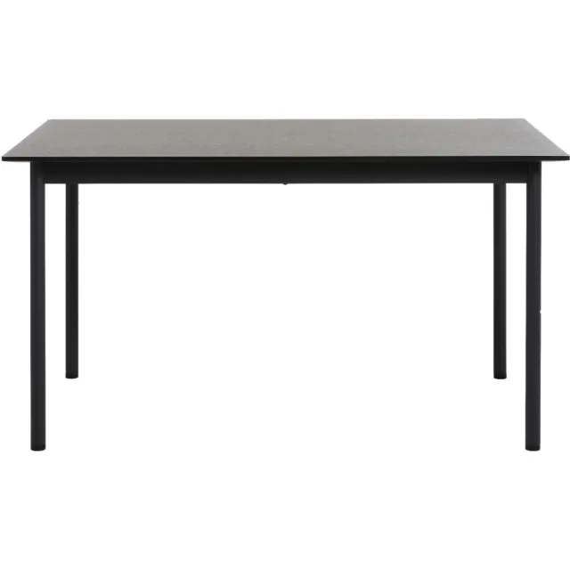 Nordic Home Meya eettafel 85x140 cm - zwart