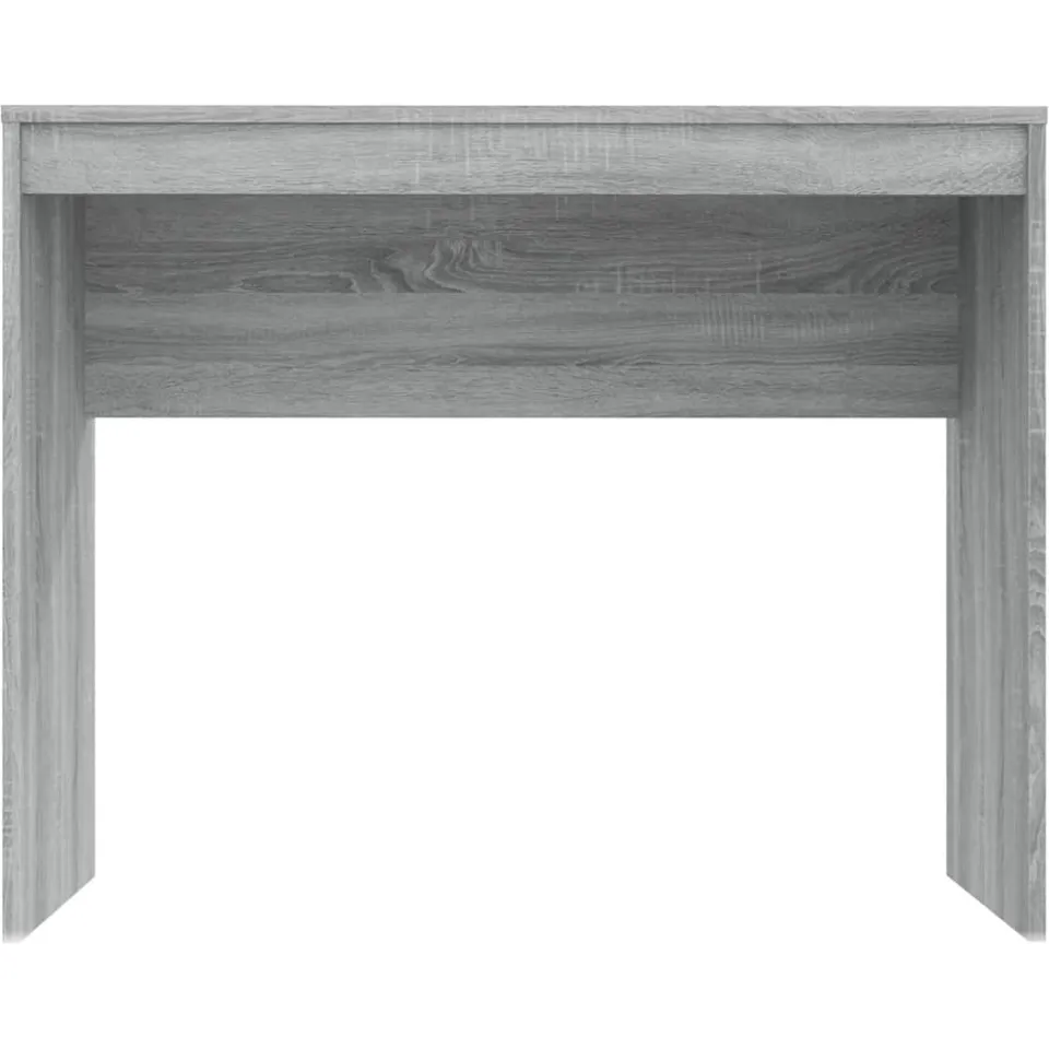vidaXL Bureau 90x40x72 cm bewerkt hout grijs sonoma eikenkleurig, foto 4