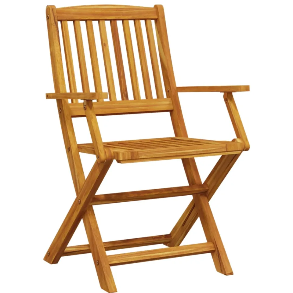 vidaXL 9-delige Tuinset 180x90x75 cm massief acaciahout bruin, foto 4