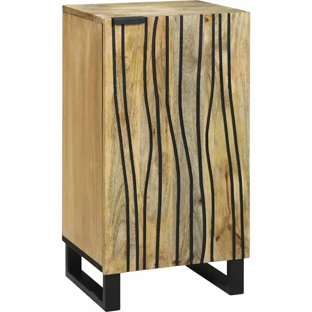 vidaXL Dressoir Bruin 40 x 33 x 75 cm massief mangohout