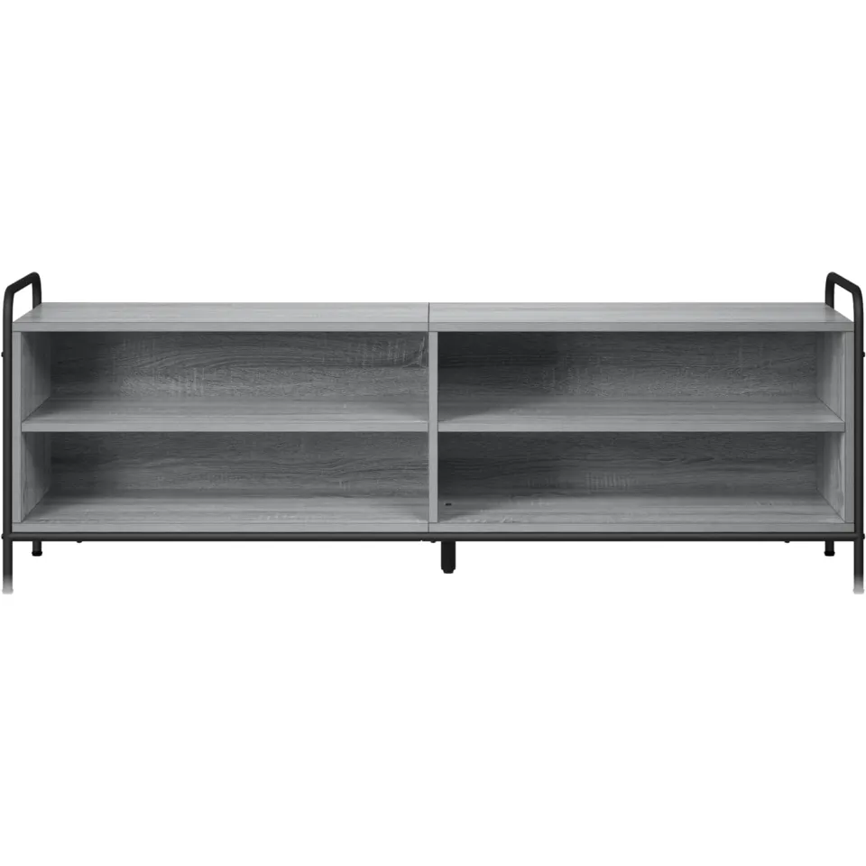 vidaXL Tv-meubel 140 x 39,5 x 50 cm Grijs Sonoma Bewerkt hout