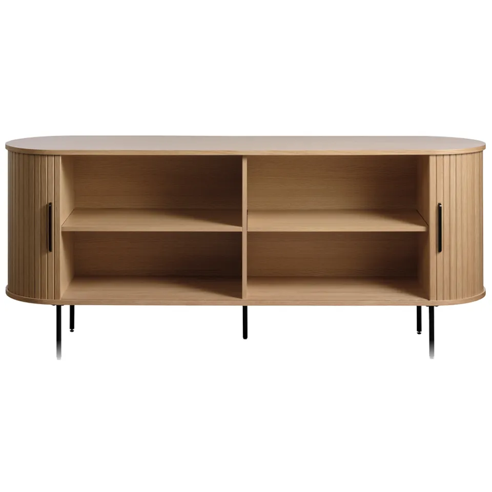 Olivine Lenn houten dressoir naturel - 180 x 45 cm, foto 4
