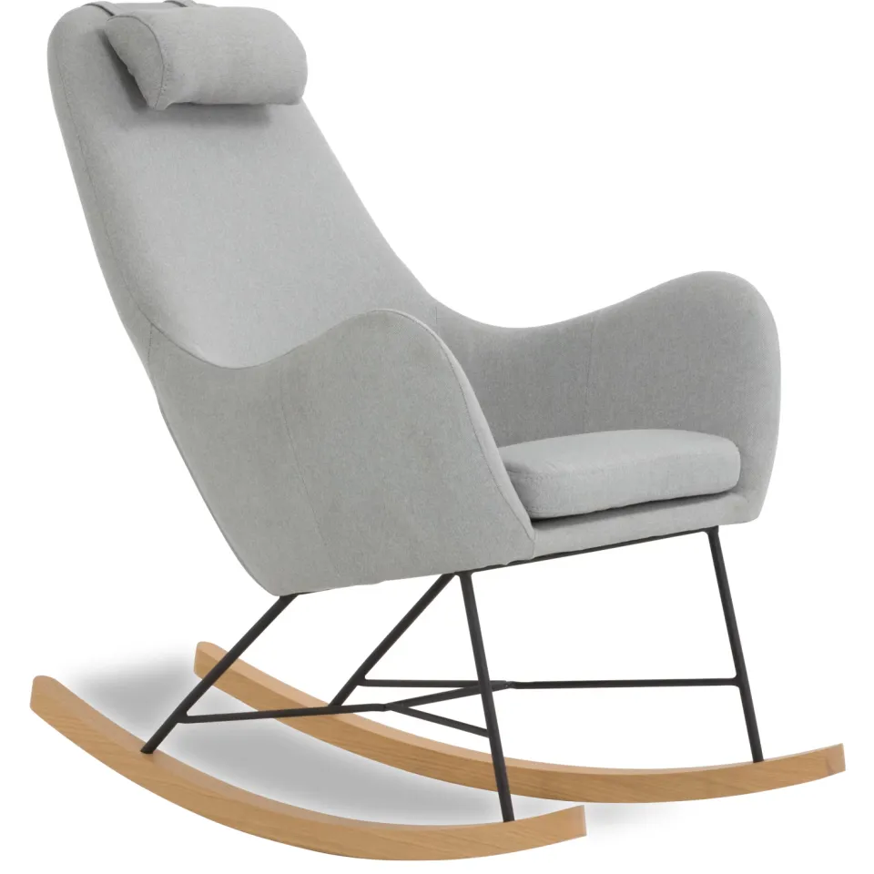 Artistiq Living schommelstoel Julie grijs