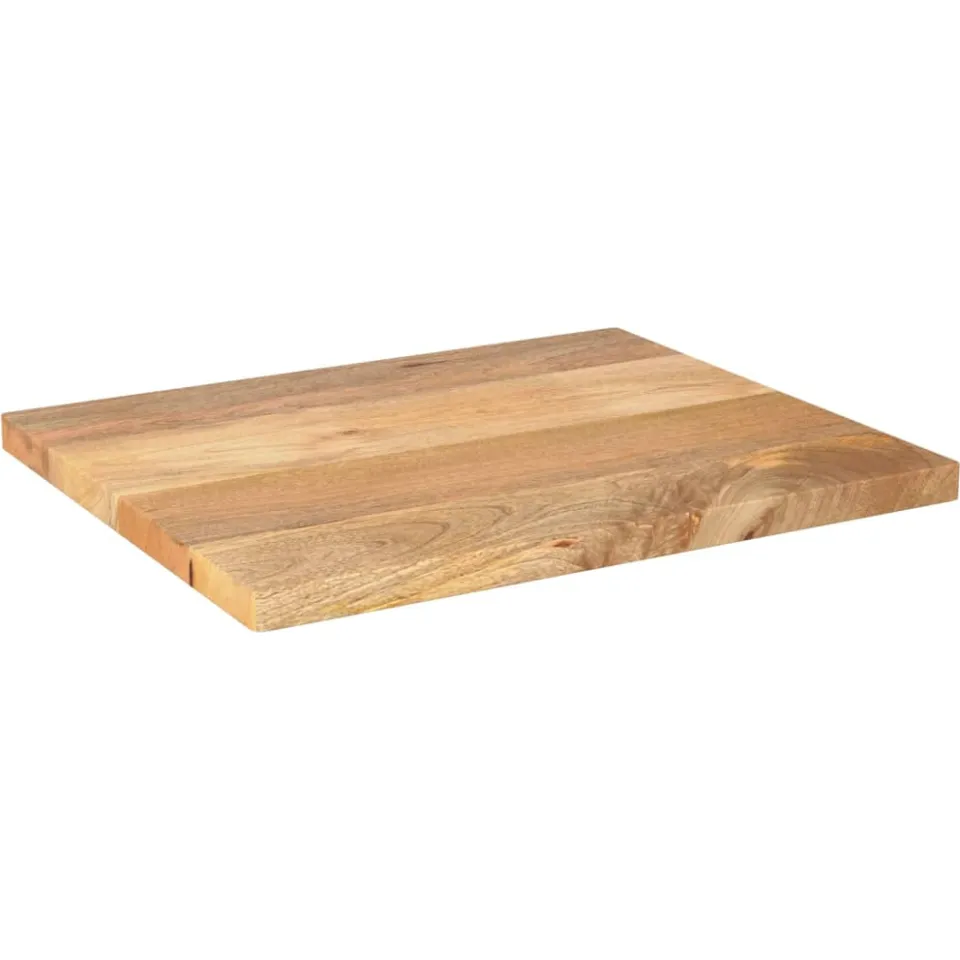 vidaXL Tafelblad rechthoekig 60x50x2,5 cm massief mangohout bruin, foto 2