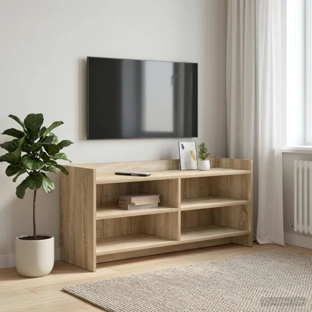 vidaXL TV-kast 100 x 33 x 47 cm Sonoma Eiken Bewerkt hout Bruin