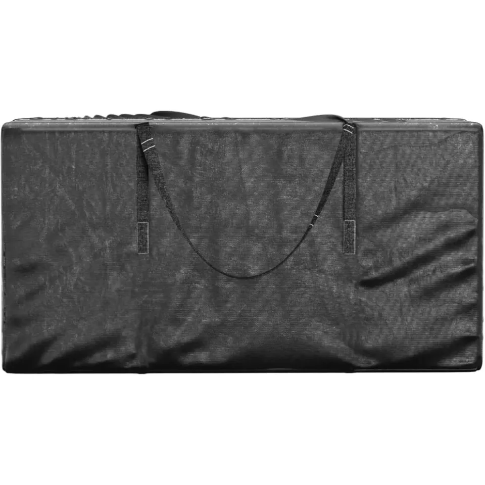 vidaXL Opbergtas voor kerstbomen 150x75x75 cm polyetheen zwart, foto 2