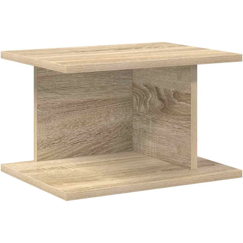vidaXL Nachtkastje Sonoma Eiken 40 x 30 x 25 cm Bewerkt hout, foto 3