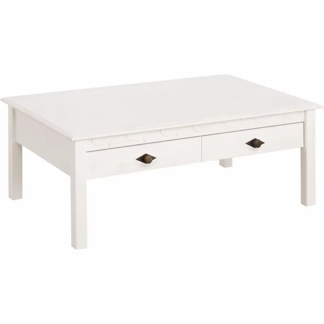 Notio Living Laura-Koffietafel - 2-deuren - Wit
