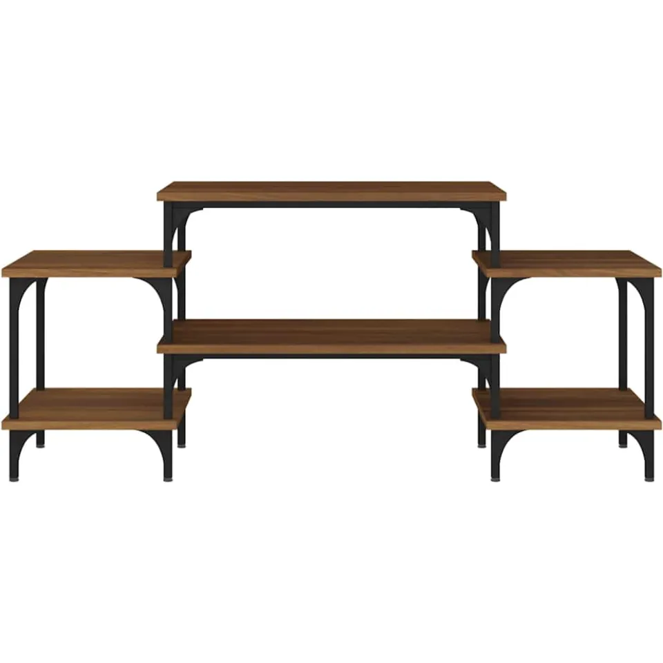 vidaXL Tv-meubel 117x35x52 cm bewerkt hout bruin eikenkleur, foto 4