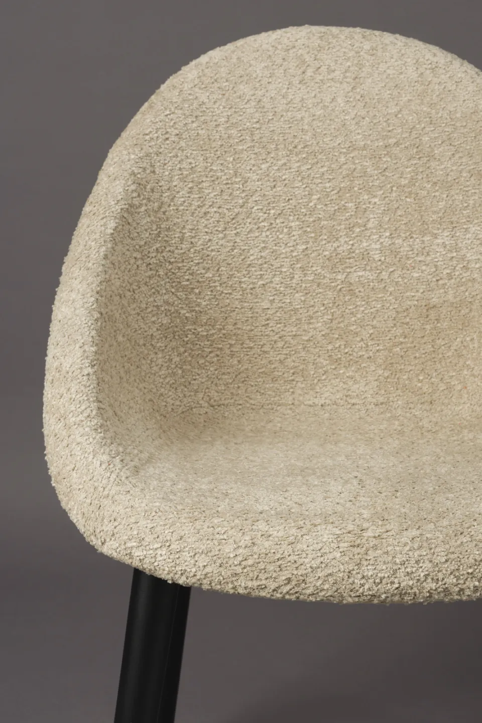 Dutchbone Fenna eetkamerstoel beige, foto 7