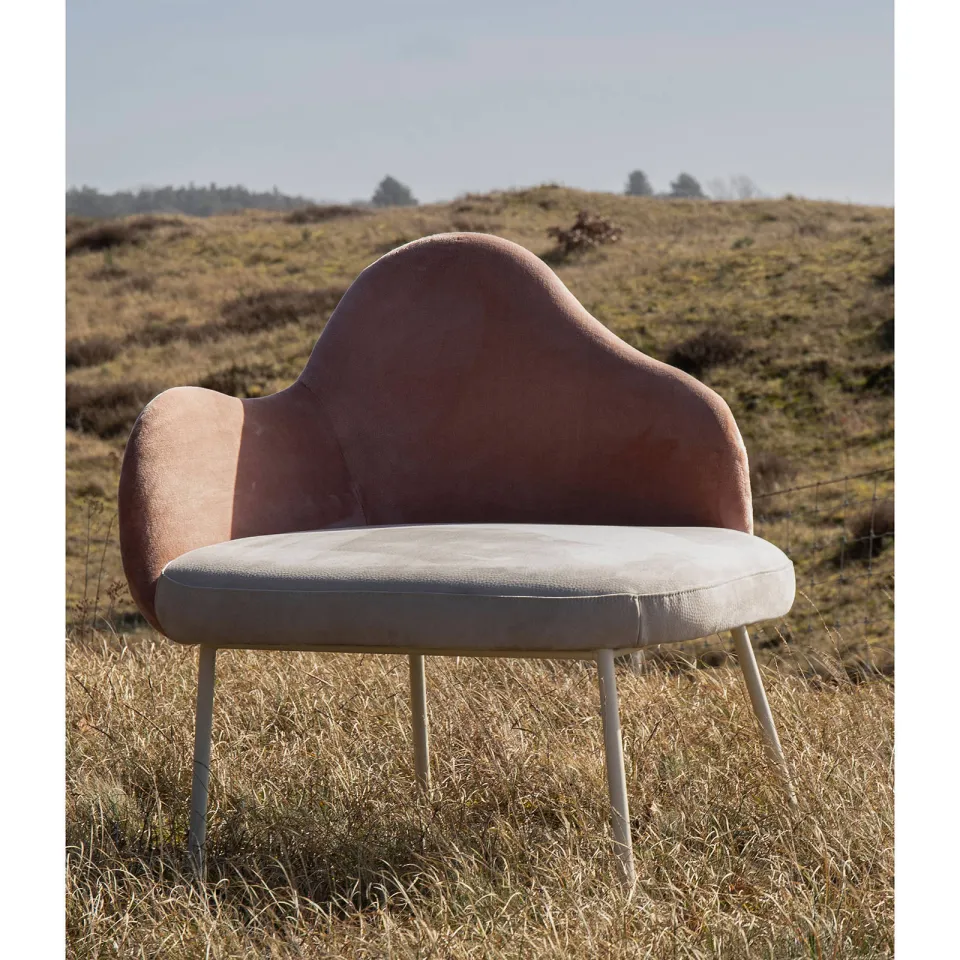 Zuiver fauteuil Friuli roze, foto 5