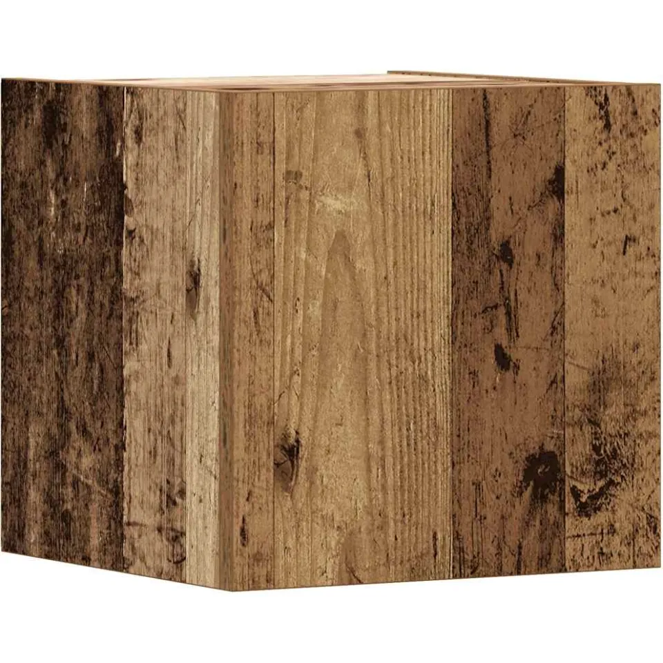 vidaXL 6-delig Tv-meubelset wandmontage bewerkt hout oud houtkleurig bruin, foto 3