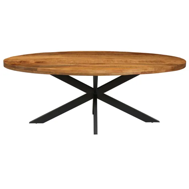 eetkamertafel Scarlett Magnolia naturel Bruin