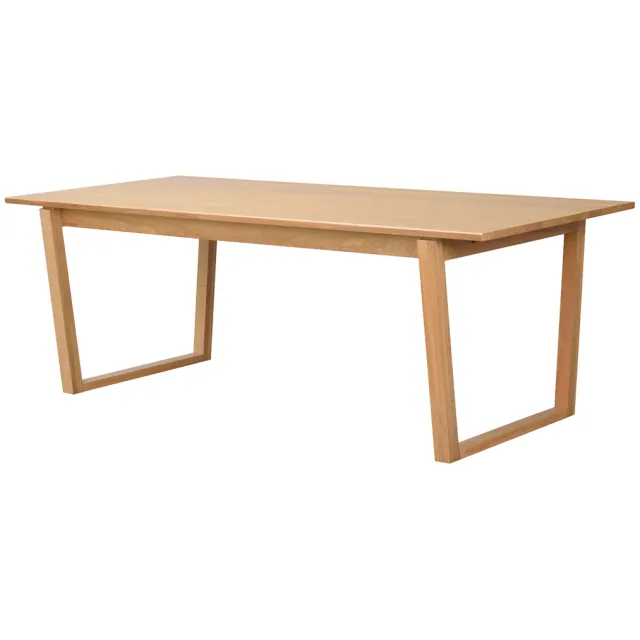 Rowico Home Colonsay verlengbare houten eettafel naturel - 215 x 96 cm Bruin