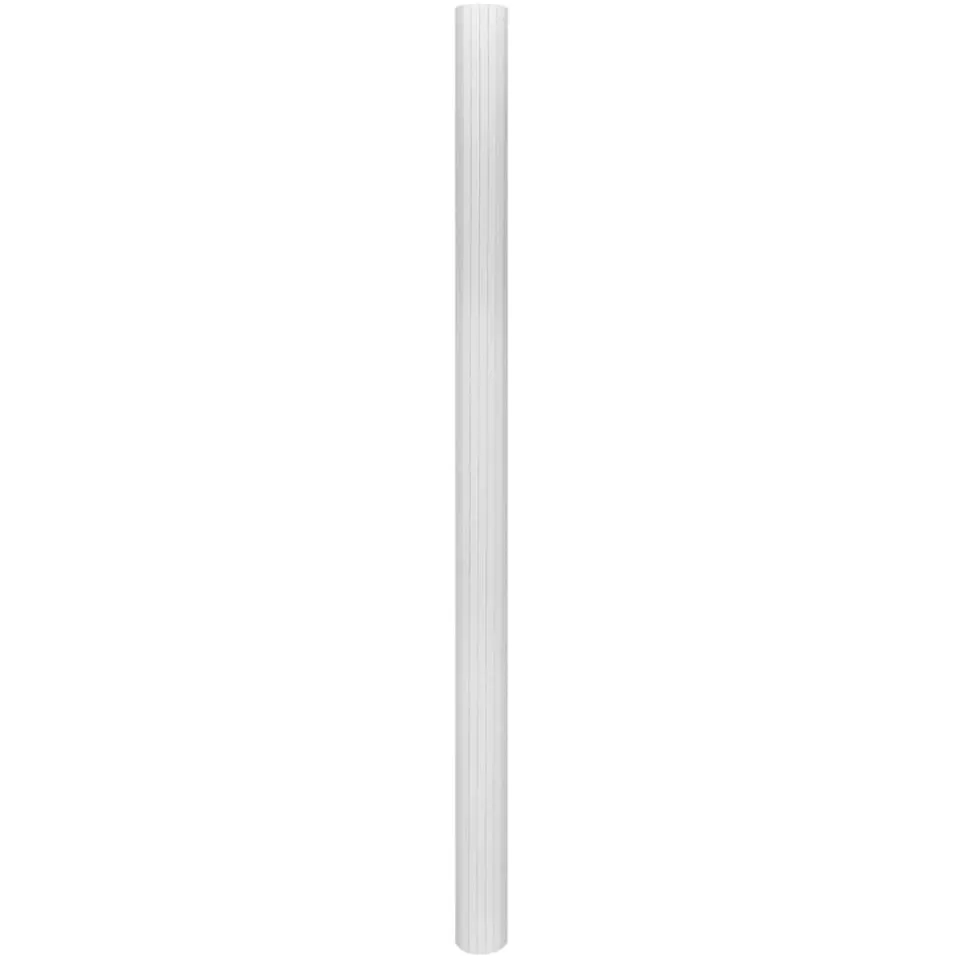 vidaXL Kamerscherm breedte 250 cm hoogte 165 cm bamboe wit, foto 4