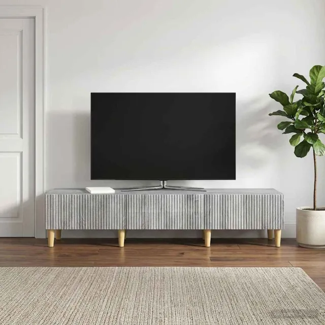 vidaXL TV-kast met lade Grijs sonoma 147 x 34,5 x 30 cm Bewerkt hout