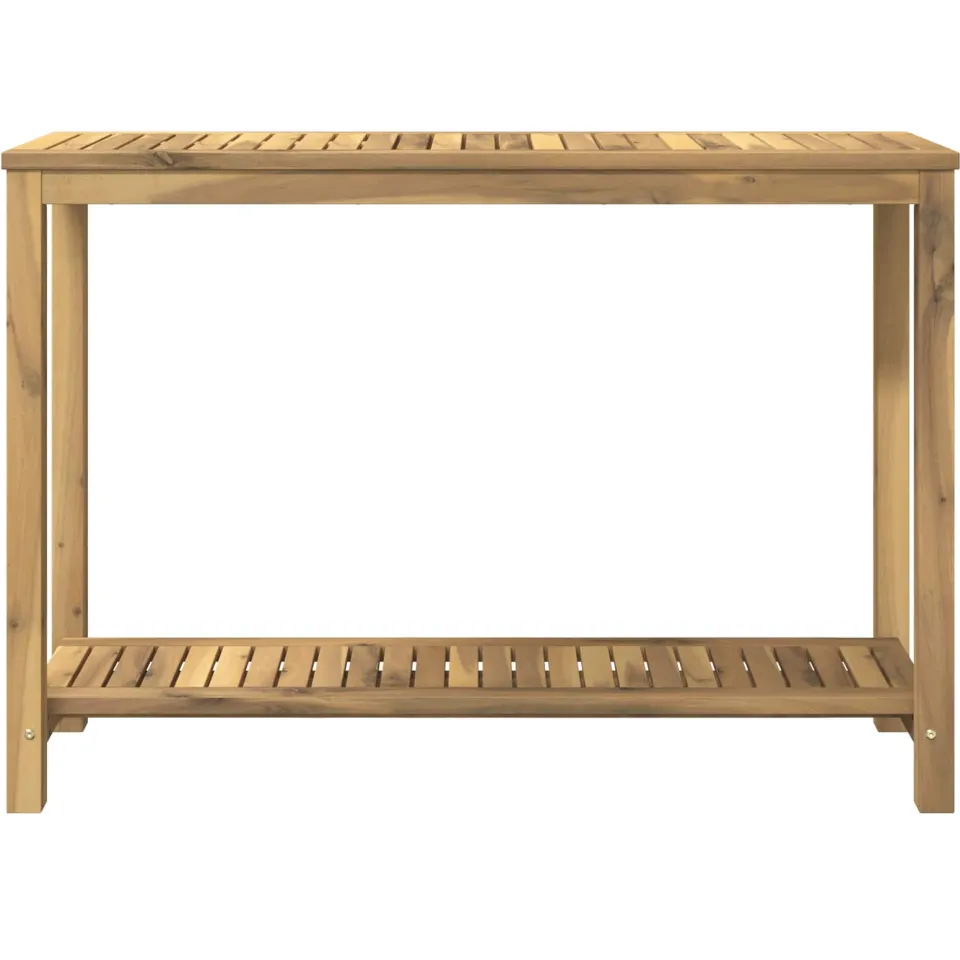 vidaXL Tuin Console Tafel Witgewassen 108,5 x 35 x 75 cm Bruin