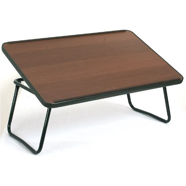 Moretti Bedtafel met kantelbaar blad - Bruin/Zwart