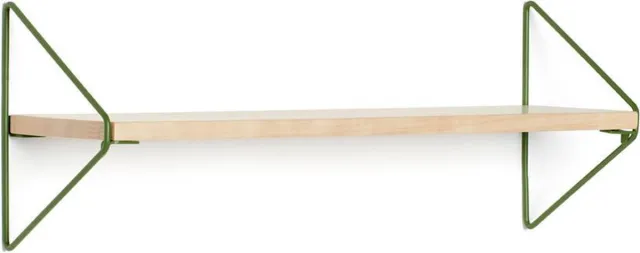 Kids Concept / Scandic Toys Kids Concept - Wall shelf metal/wood green (1000441) Groen