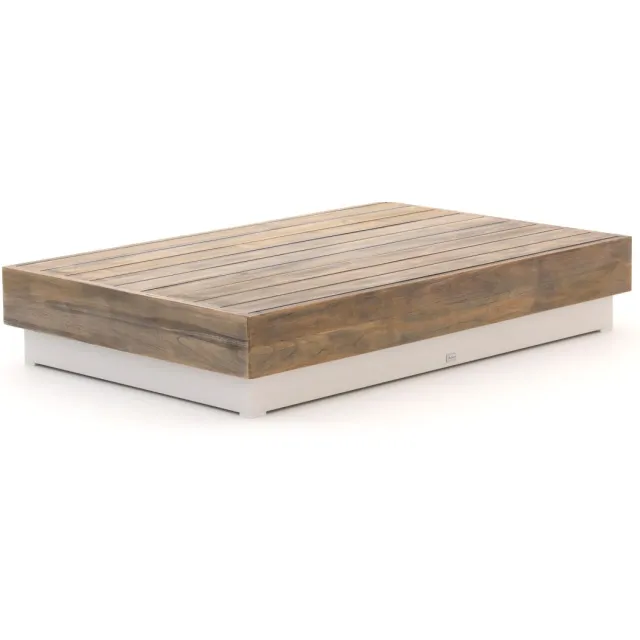 Bellagio tuinmeubelen Bellagio Pilago lounge tuintafel 140x90x27cm Bruin