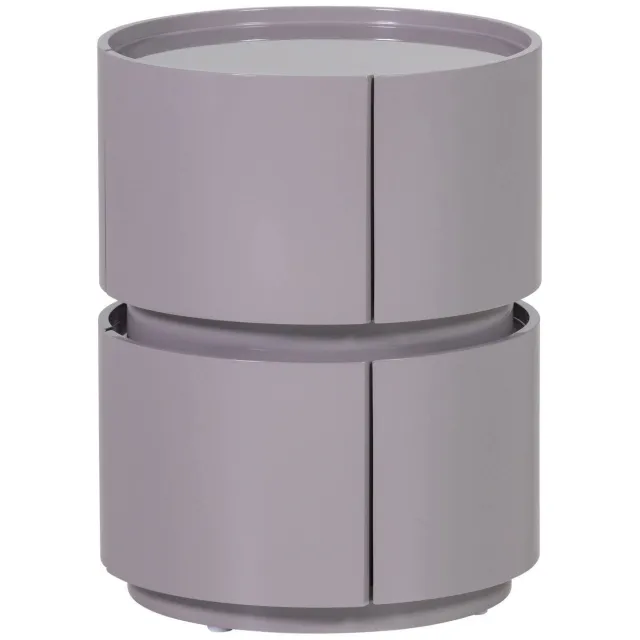 WOOOD Lunex nachtkastje lichtgrijs light grey