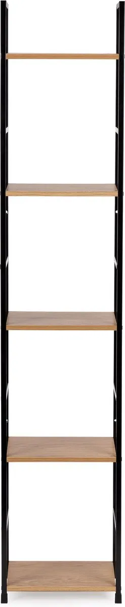 Viking Choice Boekenkast - 144,5 cm - MDF - bruin zwart