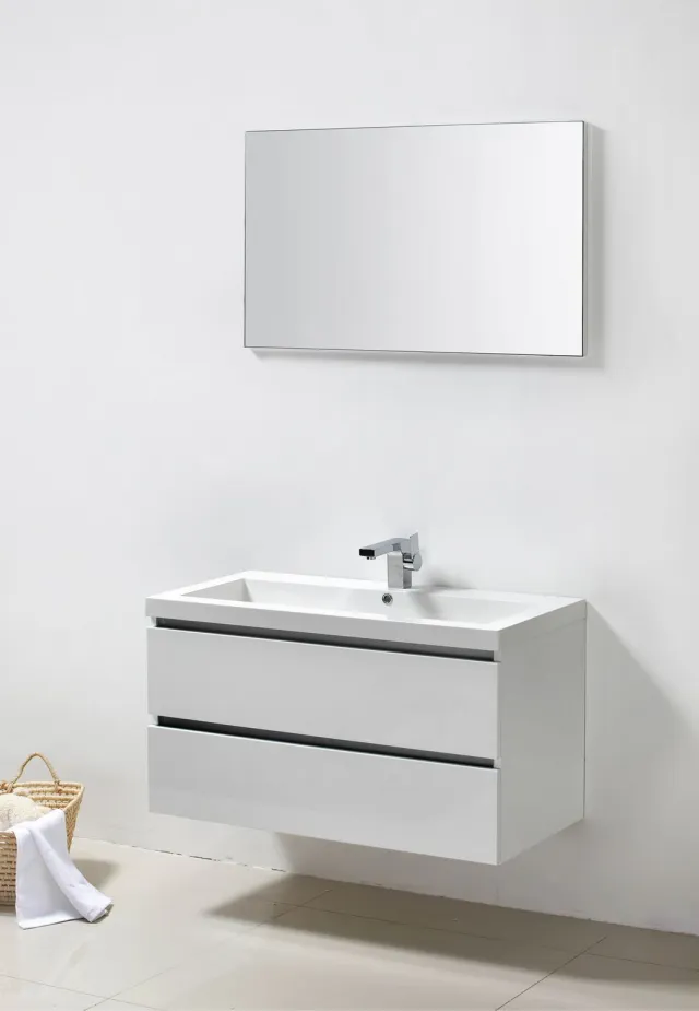 Sanilux Trendline onderkast hoogglans wit