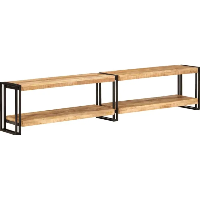 vidaXL Tv-meubel 200x30x40 cm massief mangohout Bruin
