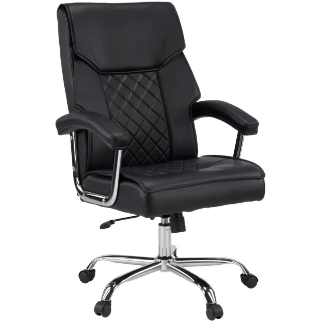 MyBuero Directiestoel / draaistoel Relax Prestio kunstleer zwart MyBuero