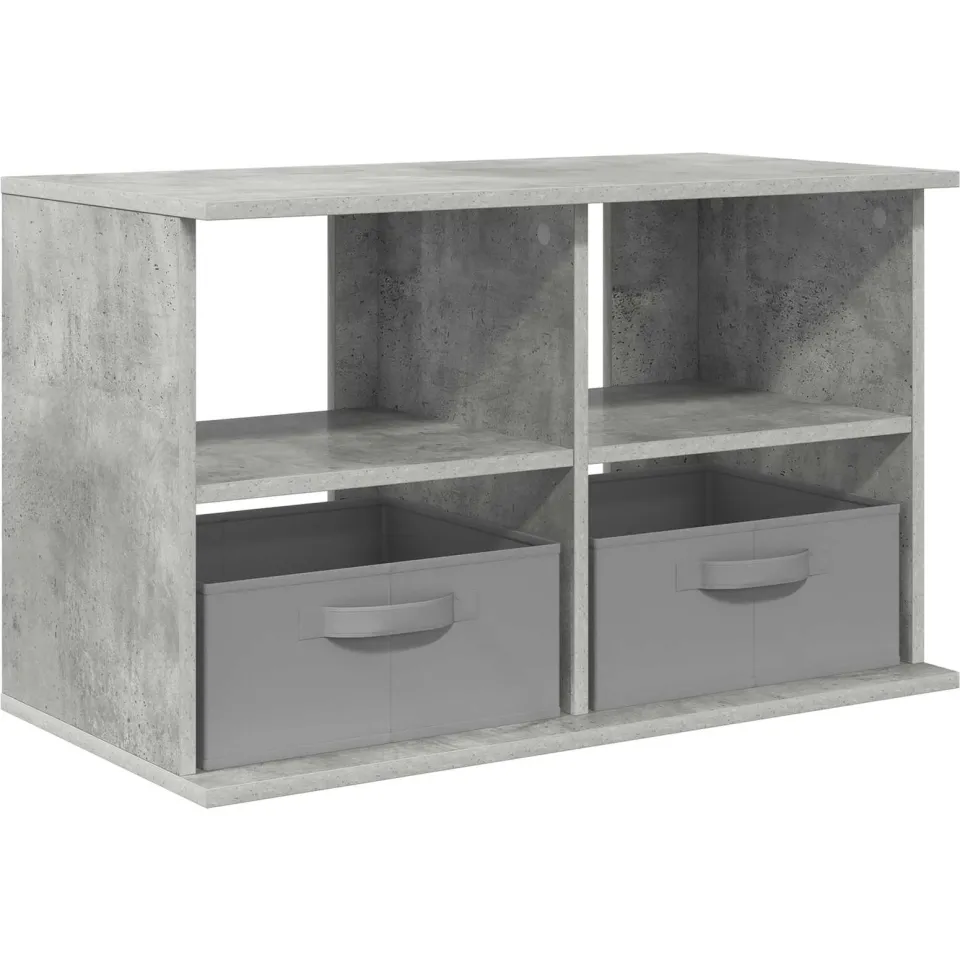 vidaXL TV-standaard met lade Beton Grijs 79 x 40 x 48 cm, foto 3