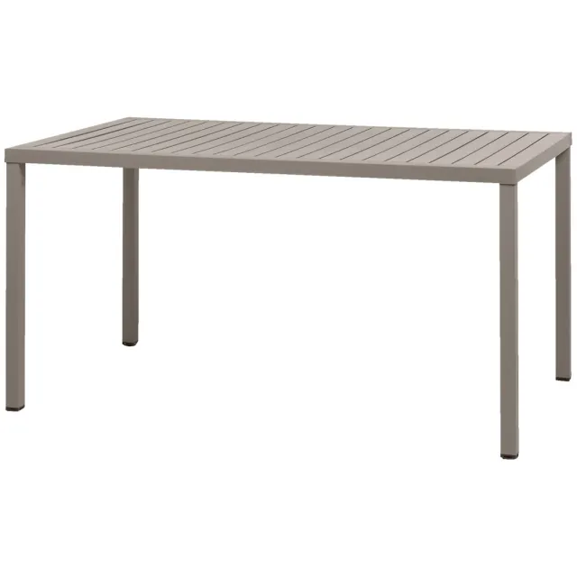 Nardi Tafel Cube rechthoekig; 140x80x75.5 cm (LxBxH); taupe; rechthoekig