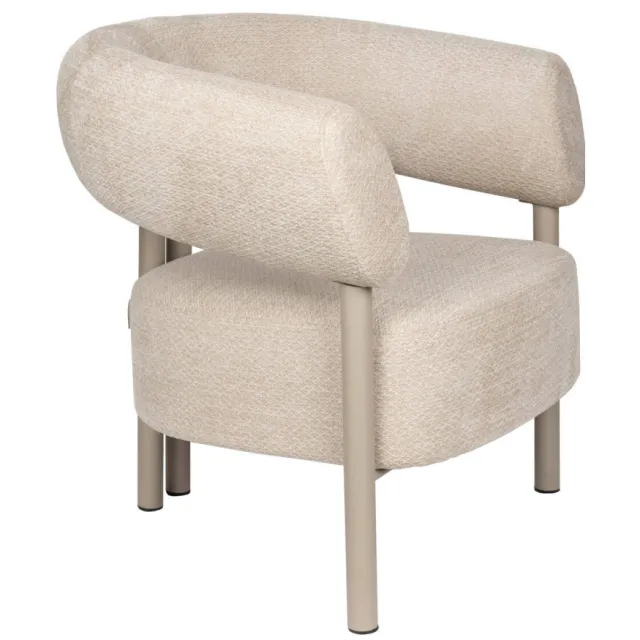 Zuiver fauteuil Heels Beige