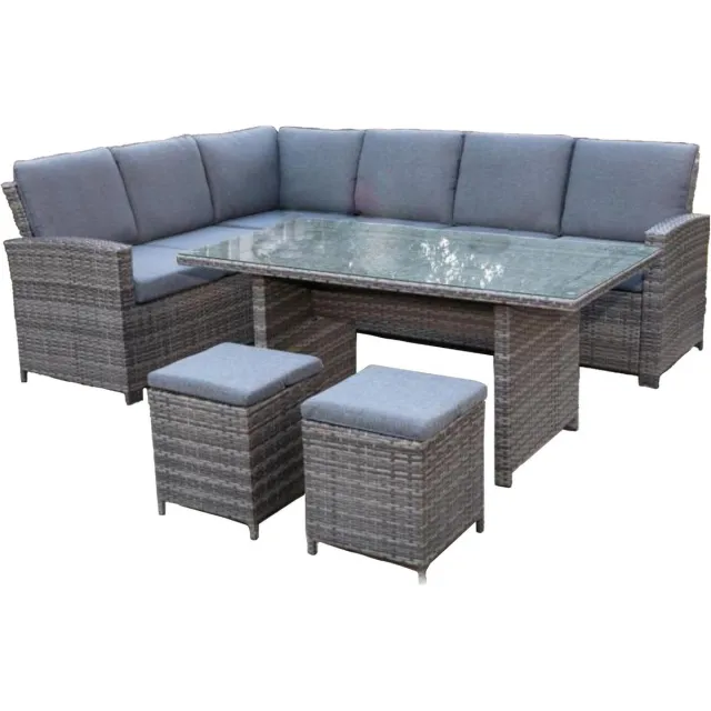Oosterik Home Dining Hoekset Palermo Sicilian Taupe Oosterik Home bruin