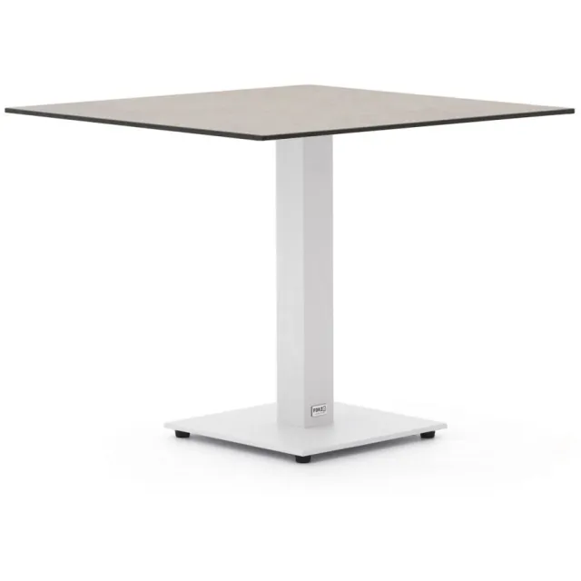 Forza Furniture Forza Orta tuintafel 80x80x73cm Wit