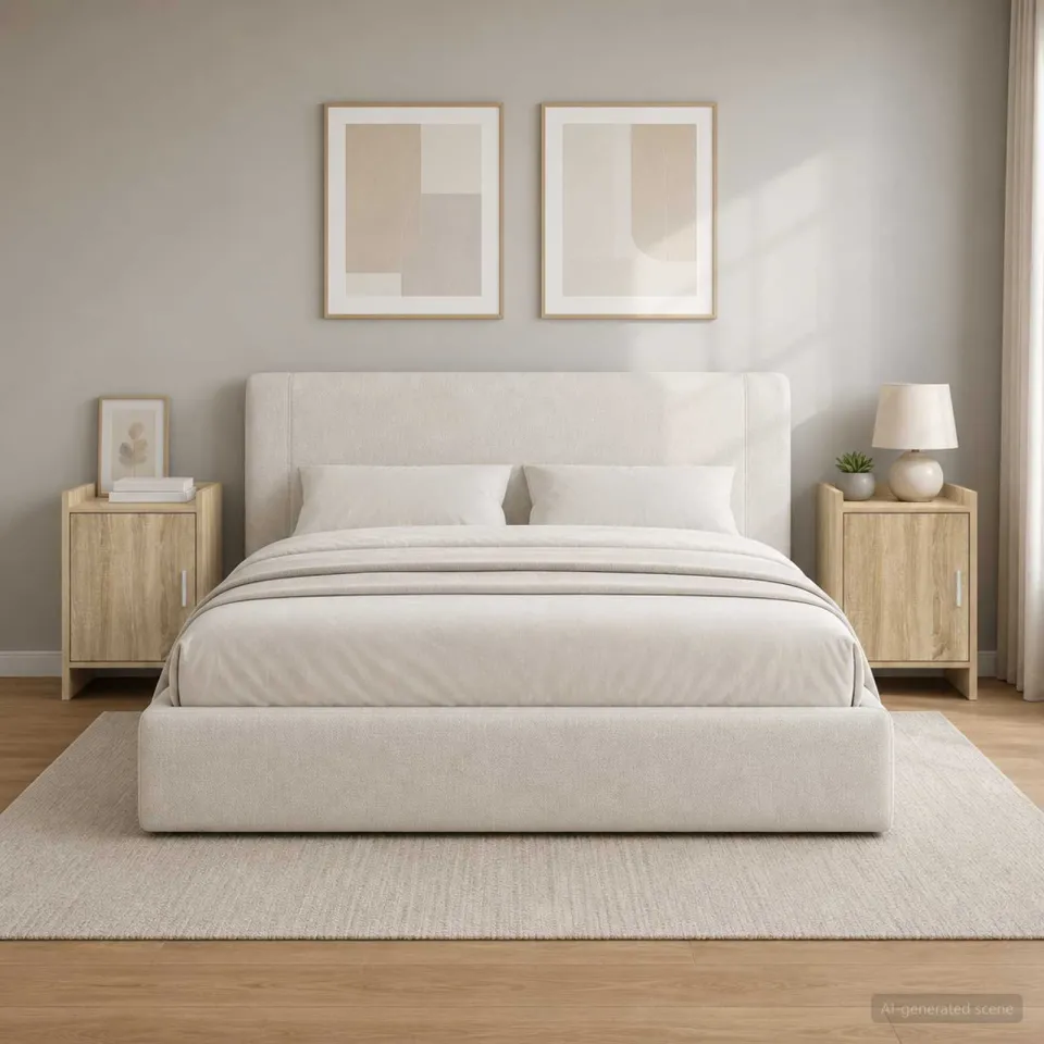 vidaXL Nachtkastjes 2 st Sonoma Eiken 40 x 30 x 60 cm Bewerkt hout, foto 4