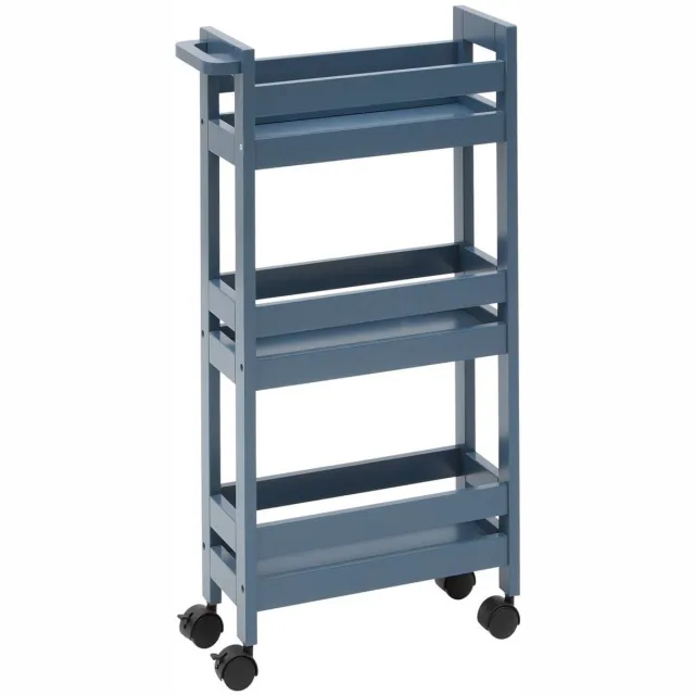 5 Five Simply Smart Colorama rechthoekig dienblad 15 x 40 cm, blauw Bleu