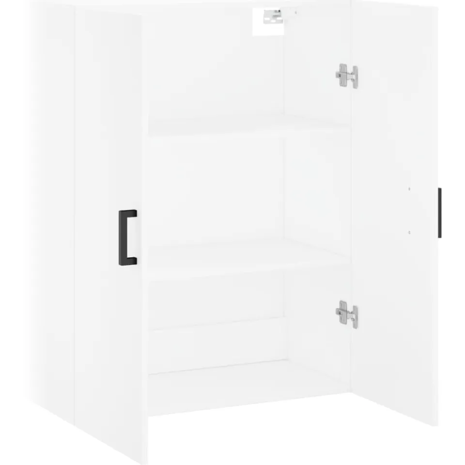 vidaXL Wandkast 69,5x34x90 cm wit, foto 4