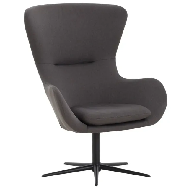 Fauteuil Willem donkergrijs