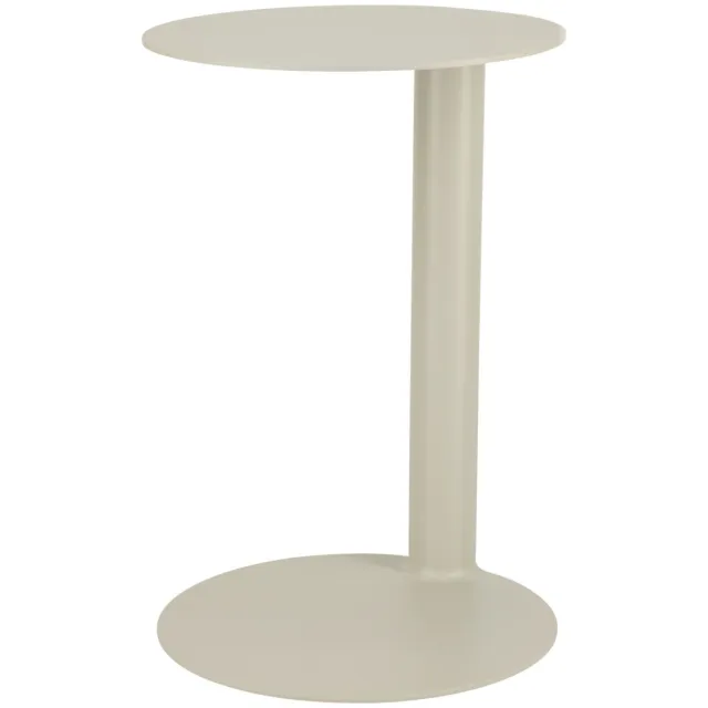 Vega Bijzettafel voor buiten Elaris; 33.5x50 cm (ØxH); beige; rond