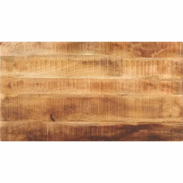 vidaXL Tafelblad rechthoekig 100x60x2,5 cm massief ruw mangohout Bruin