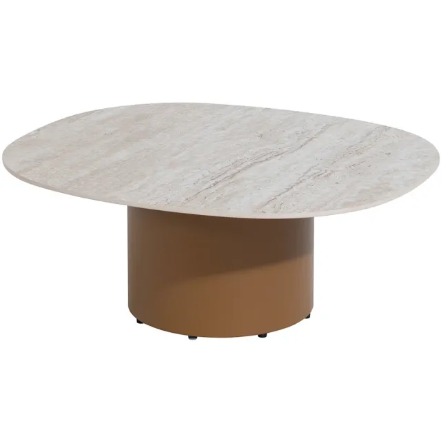4 Seasons Outdoor 4 Seasons Sofie loungetafel 70x80x30 cm amber - ceramic