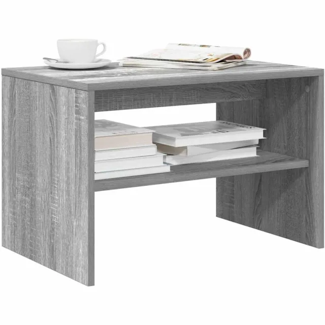 vidaXL Tv-meubel 60x40x40 cm bewerkt hout grijs sonoma eikenkleurig