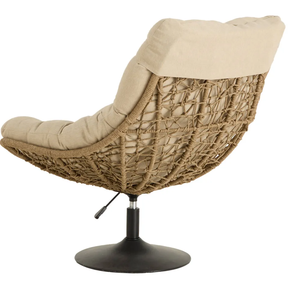 NOUS Garden loungestoel Arcan antraciet/ beige, foto 3