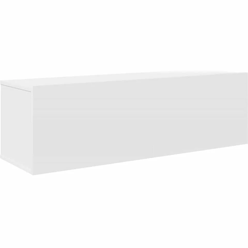 vidaXL 7-delige Tv-meubelset bewerkt hout wit
