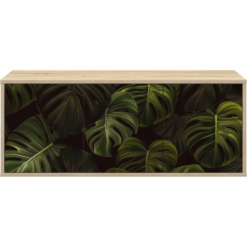 vidaXL Wandgemonteerd tv-meubel ELBURG 102 x 33 x 40 cm Sonoma Eiken, foto 4