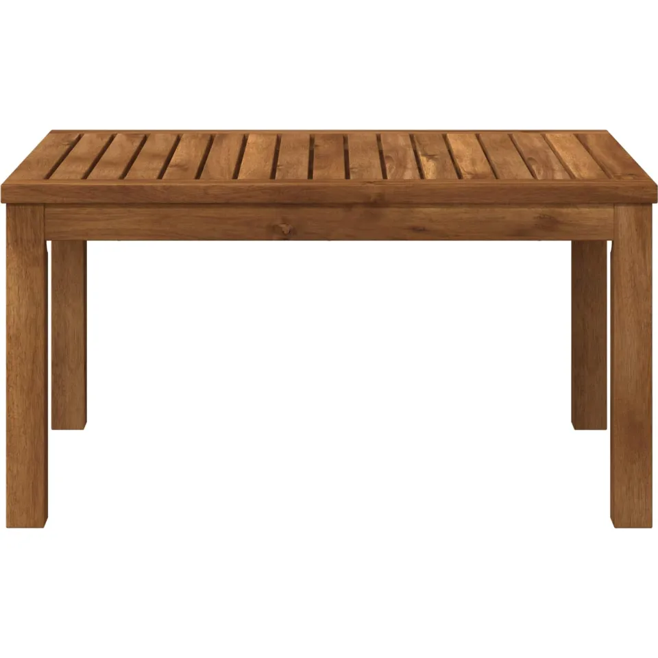 vidaXL Salontafel LAREN Naturel 49 x 68,5 x 36 cm Massief Acaciahout Bruin